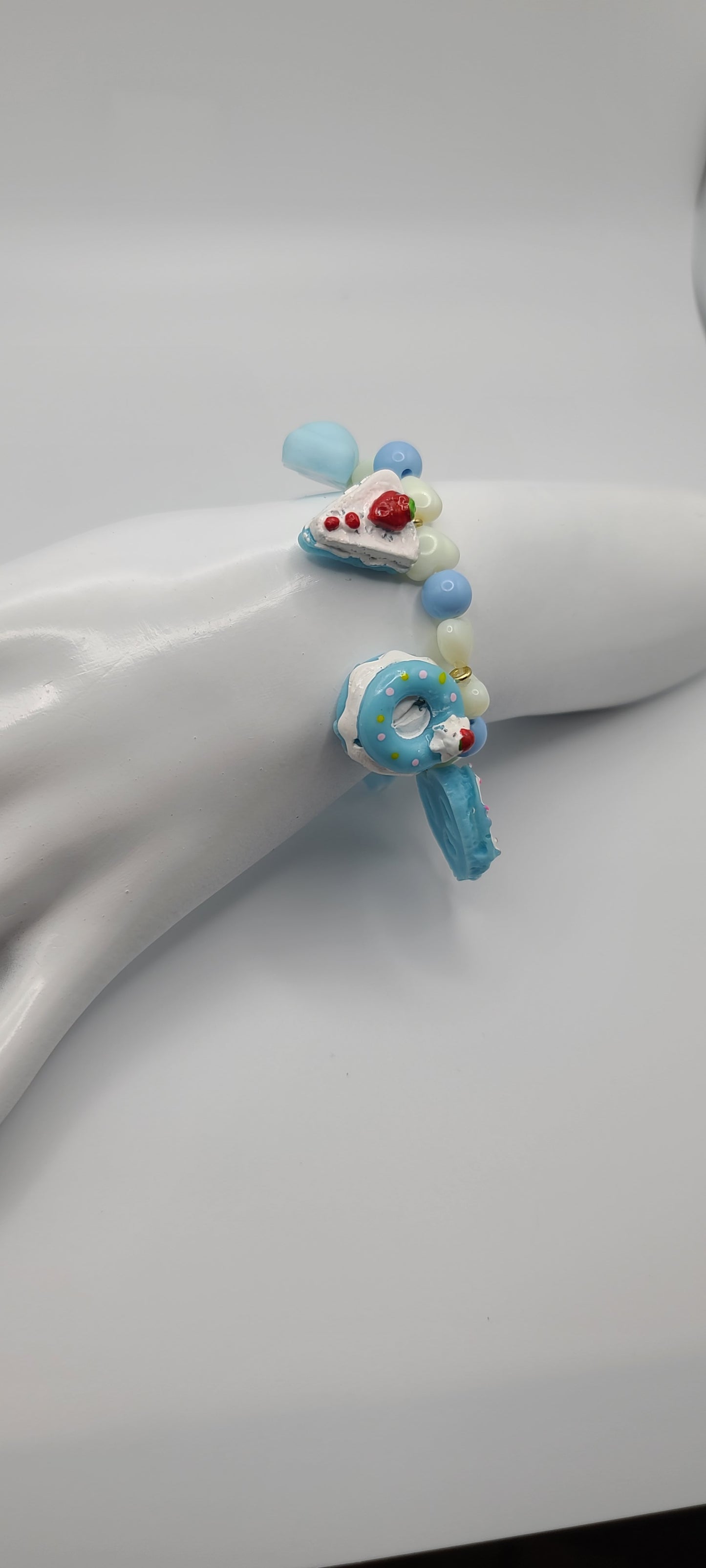 Blue Pastry and Candy Bracelet