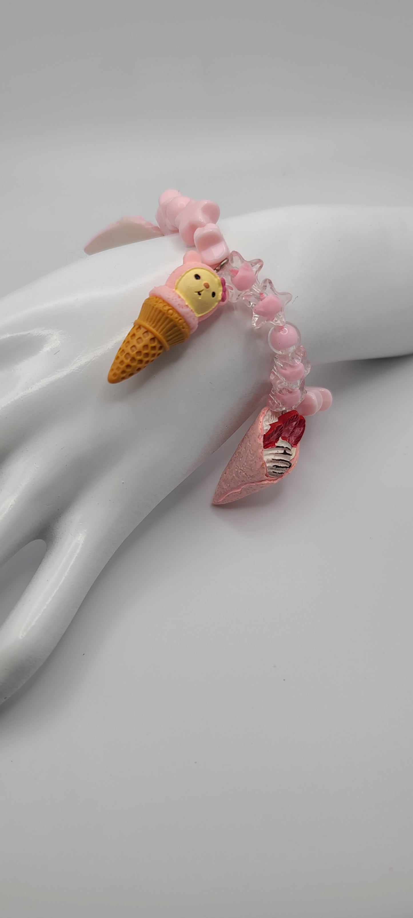 Pink Ice Cream Bracelet