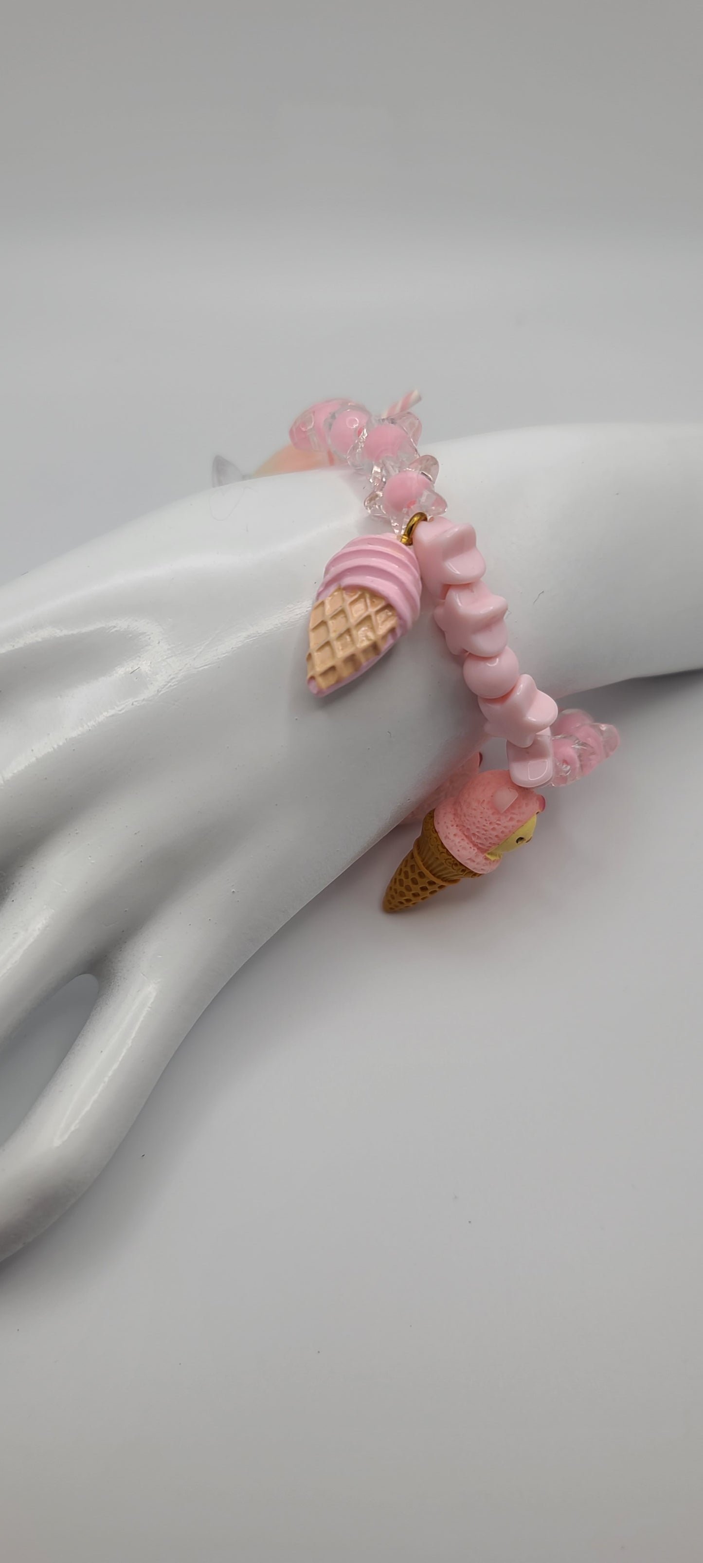 Pink Ice Cream Bracelet