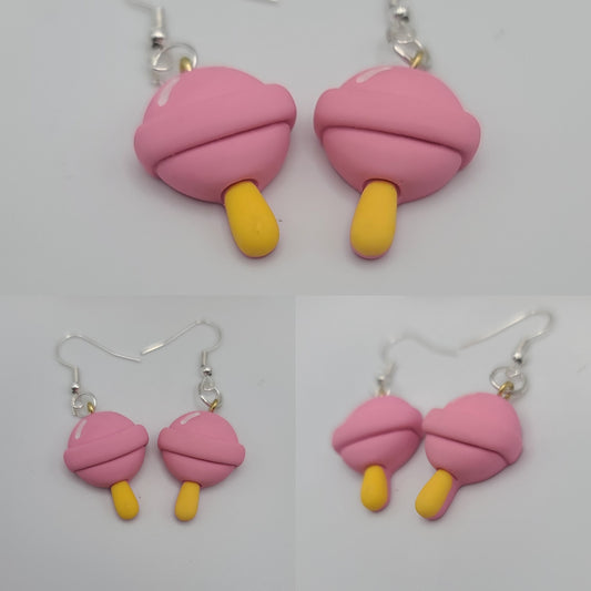 Kawaii Cartoon Lollipop Candy Earrings